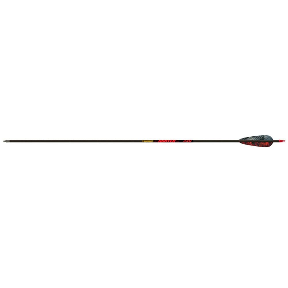 Gold Tip Hunter XT 340 Arrow w/4" Feathers 6pk HXT340F6 - Gold Tip