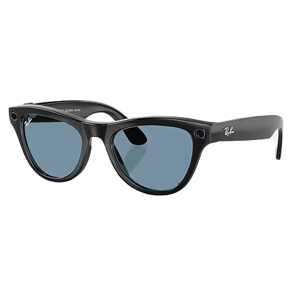 Ray-Ban Meta Skyler Shiny Black Transition Cerulean Blue 0RW4010-601/MF - Ray-Ban