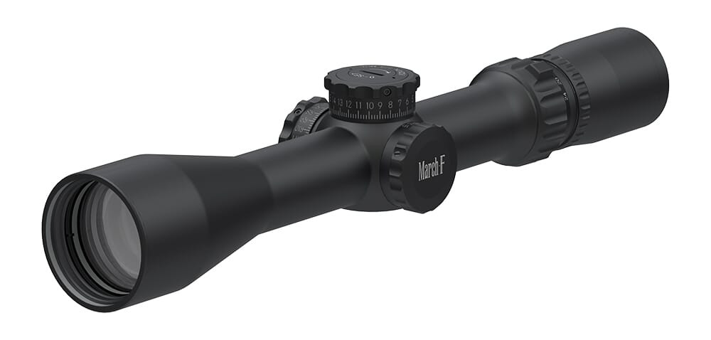 March Scopes March F 3-24x42mm FFP FML-1 Reticle 0.1MIL 6Level Illum Riflescope D24V42FIMLN-FML-1 - March Scopes