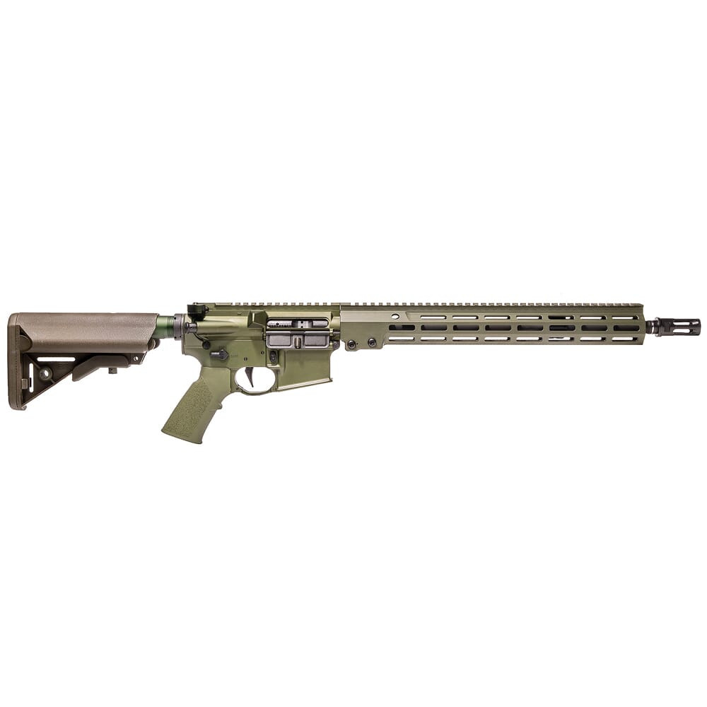 Geissele Automatics Geissele Super Duty 5.56 NATO 16" 1:7" CHF Bbl OD Green Rifle 08-188ODG