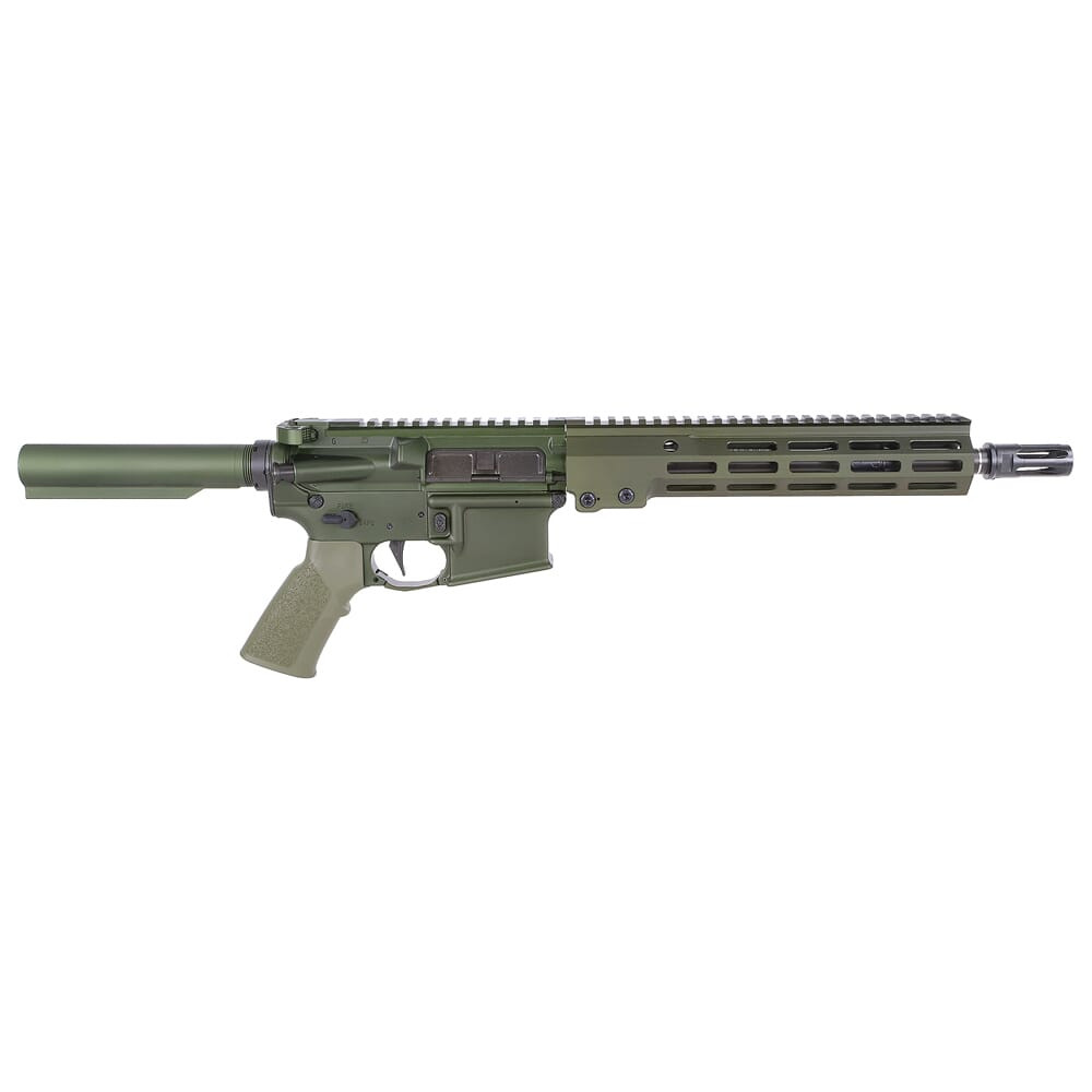 Geissele Automatics Super Duty 5.56 NATO 11.5" 1:7" CHF Bbl OD Green Pistol 08-198ODGP - Geissele Automatics