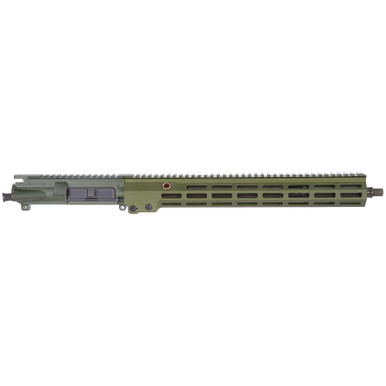 Geissele Automatics Geissele Super Duty 5.56 NATO 16" 1:7" CHF Bbl OD Green Stripped Upper Receiver w/15" M-LOK MK16 SMR 08-247ODG - Geissele Automatics