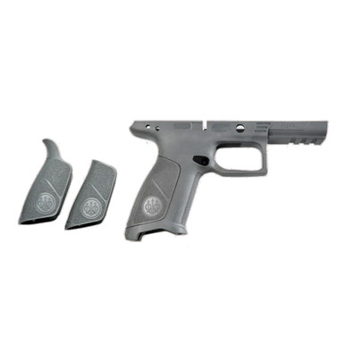 Beretta APX No Finger Grooves Wolf Grey Grip Frame w/(2) Backstraps E02048 - Beretta