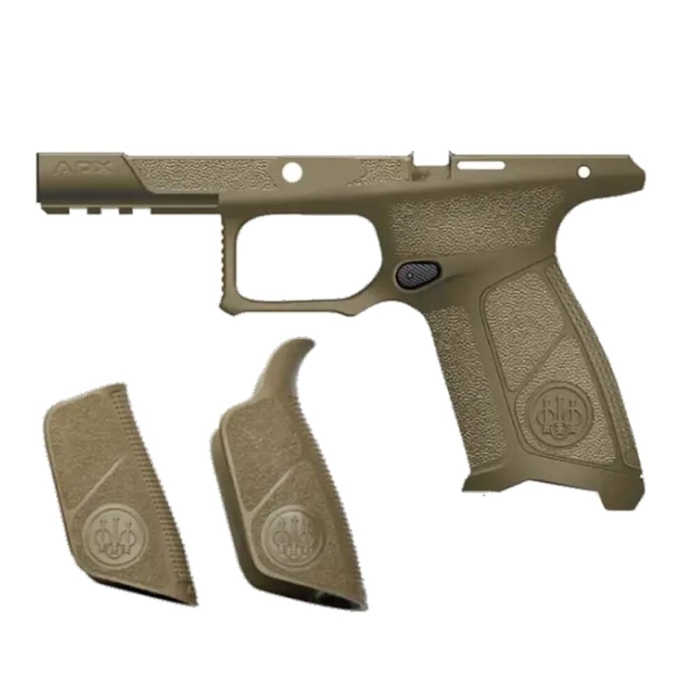 Beretta APX A1 FS FDE Grip Frame Kit E03436 in Flat Dark Earth - Beretta