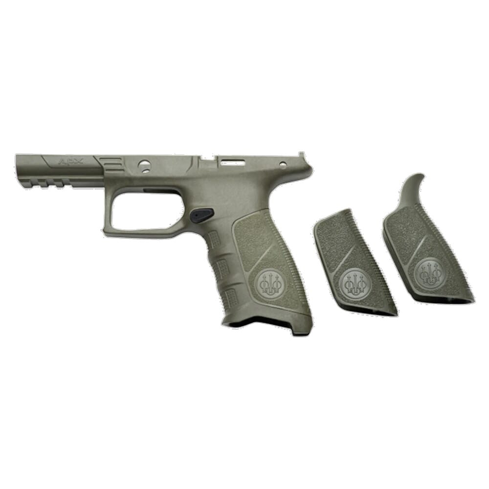 Beretta APX A1 FS OD Green Grip Frame Kit E03437 - Beretta