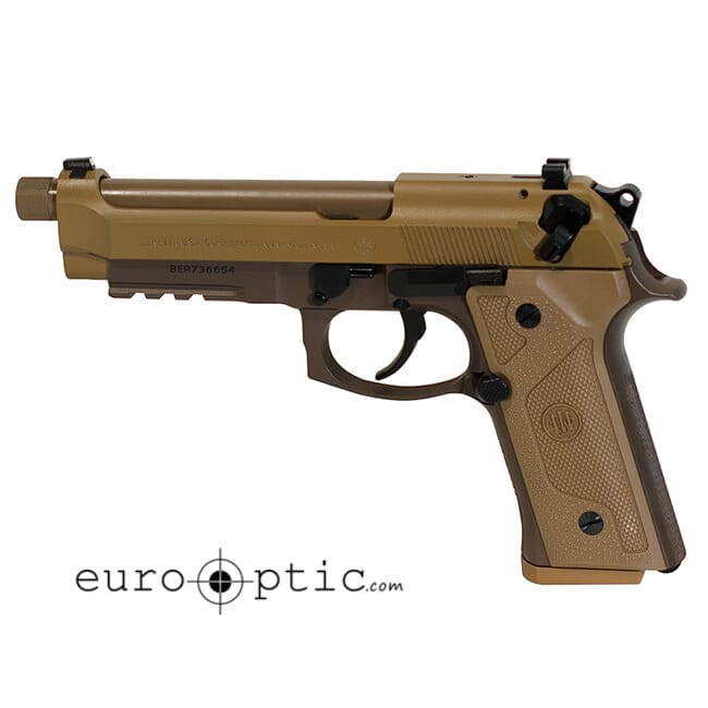 Beretta M9A3 9mm Dbl/Sngl 10rd Pistol 3 Magazines Included J92M9A3G - Beretta