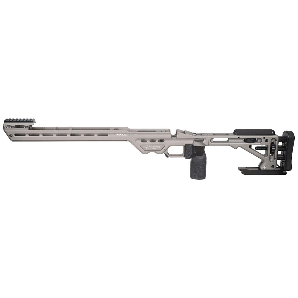 Masterpiece Arms Remington LA LH Gunmetal BA Enhanced Sniper Rifle Chassis ESRCHASSISREMLA-GNM-LH-21 - Masterpiece Arms