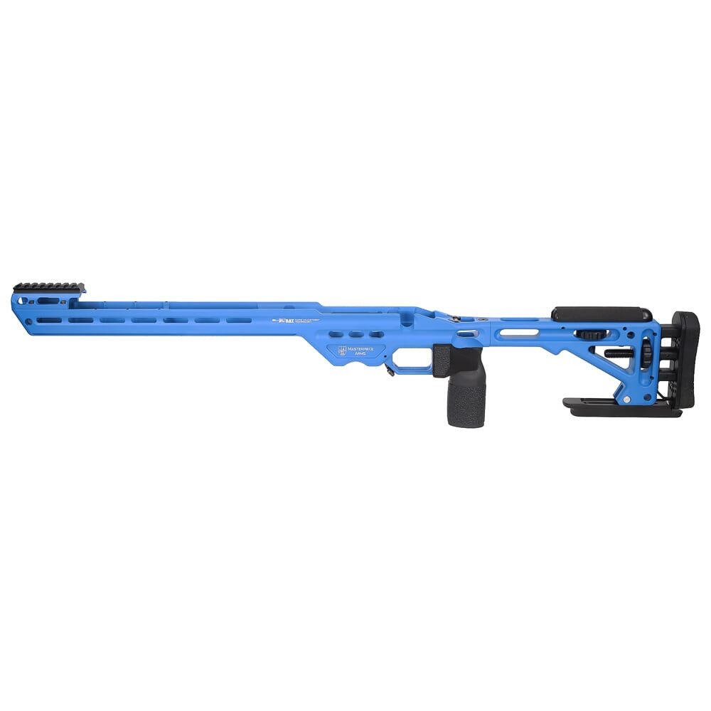Masterpiece Arms Remington SA LH NRA Blue BA Enhanced Sniper Rifle Chassis ESRCHASSISREMSA-BLU-LH-21 - Masterpiece Arms