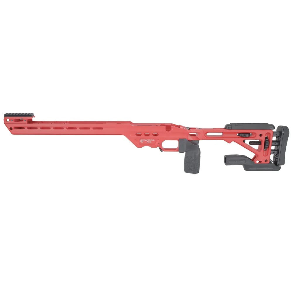 Masterpiece Arms Remington SA LH USMC Red BA Enhanced Sniper Rifle Chassis ESRCHASSISREMSA-RED-LH-21 - Masterpiece Arms
