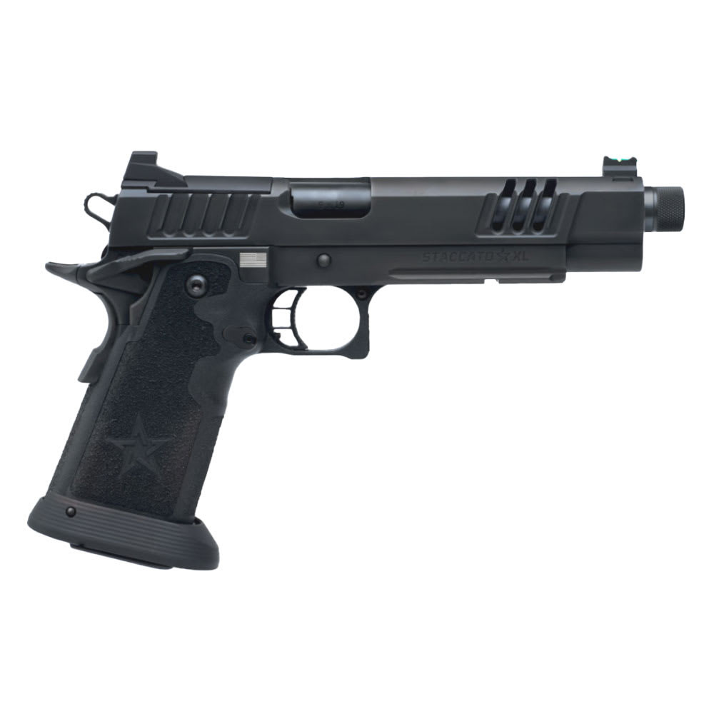 staccato Staccato XL Competition V2 9mm DLC/DLC TB Optic Ready Dlc Threaded Barrel 11-1300-000300 - $3899.00 at EuroOptic