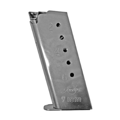 Kimber Solo 9mm 6rd Stainless Magazine 1200037A - Kimber