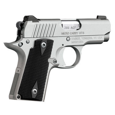 Kimber 1911 Micro Carry Stainless .380 ACP Pistol 3300083 - Kimber
