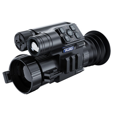 pard usa PARD FT34 LRF Clip On Thermal Scope with 35mm Lens Built In Rangefinder High Sensitivity, 1024x768 OLED