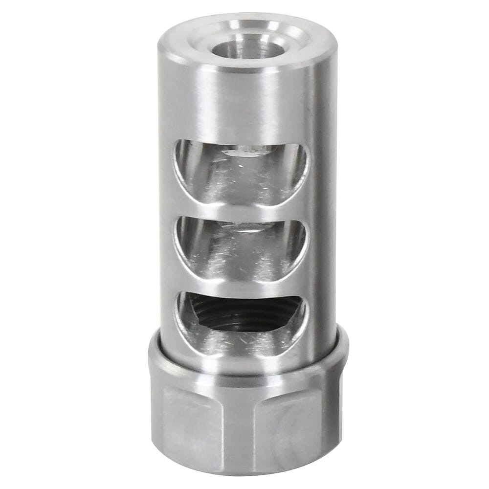 American Precision Arms Gen 2 Micro Bastard 9/16x24 TPI up to 30 Cal. Stainless Steel Muzzle Brake G2M9630S - American Precision Arms