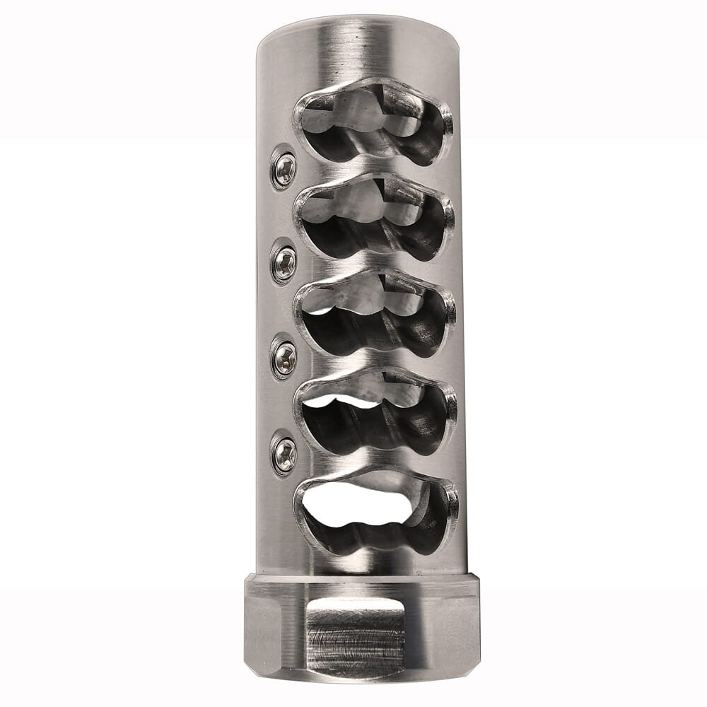 American Precision Arms Gen 4 Fat Bastard Self Timing Muzzle Brake 3/4x24 / .338 / Stainless G4F3438S - American Precision Arms