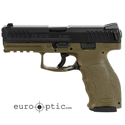 Heckler & Koch Heckler Koch VP40 .40 S&W OD Green Pistol M700040GR-A5 - Heckler & Koch