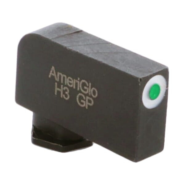 Ameriglo Classic Green Tritium w/White Outline Stock .28"H .125"W Front Sight for Glock GL-112-280 - Ameriglo