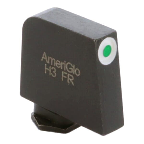 Ameriglo Classic Green Tritium w/White Outline Stock .389"H .125"W Front Sight for Glock GL-112-389 - Ameriglo