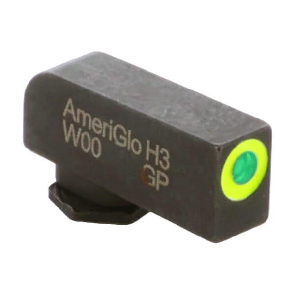 Ameriglo ProGlo Green Tritium w/LumiGreen Outline .2"H .14"W Front Sight for Glock GL-212-200-GR-C - Ameriglo
