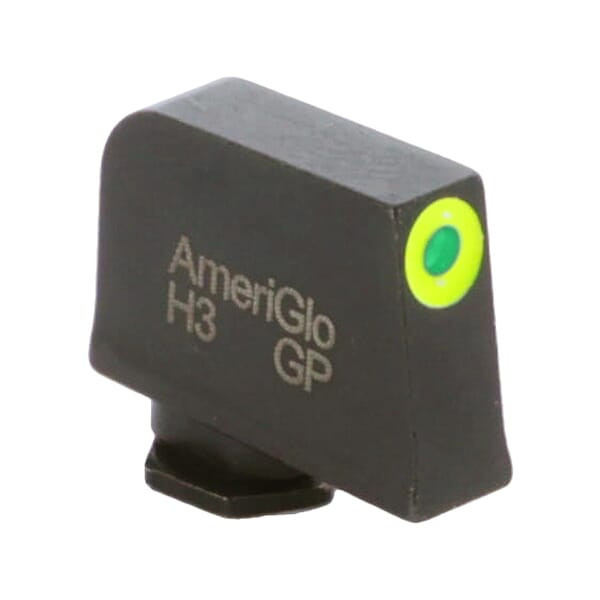 Ameriglo ProGlo Green Tritium w/LumiGreen Outline .315"H .125"W Front Sight for Glock GL-212-315-GR-C - Ameriglo