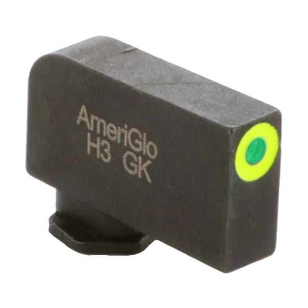 Ameriglo ProGlo Green Tritium w/LumiGreen Outline .28"H .125"W Front Sight for Glock GL-212T-280-GRC - Ameriglo