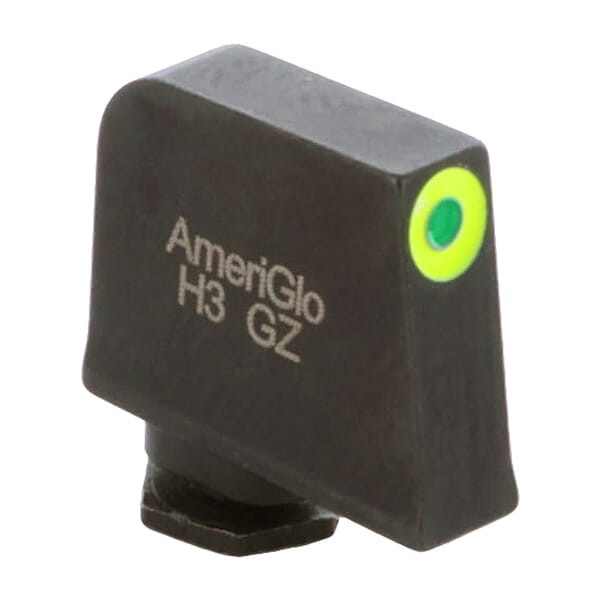 Ameriglo ProGlo Green Tritium w/LumiGreen Outline .365"H .125"W Front Sight for Glock GL-212T-365-GRC - Ameriglo