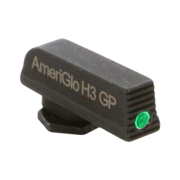 Ameriglo Defoor Green Tritium w/Black Outline .165"H .118"W Front Sight for Glock GL-312-165 - Ameriglo