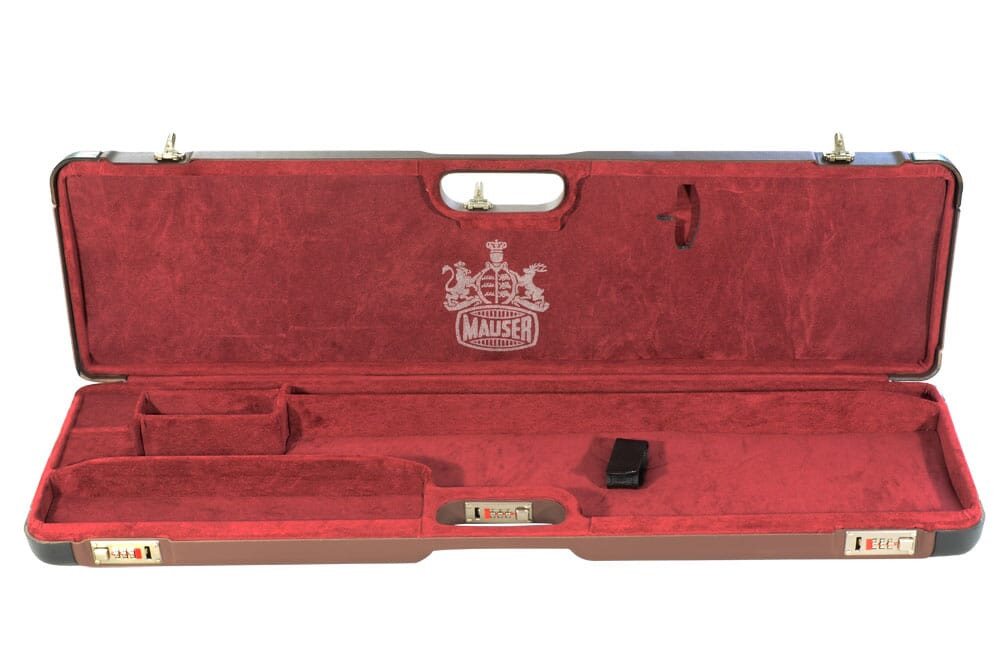 Mauser M03 Single Case in Brown/burgundy - Mauser