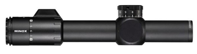 Minox ZP8 TAC 1-8x24 A8-D Scope 66592 - Minox
