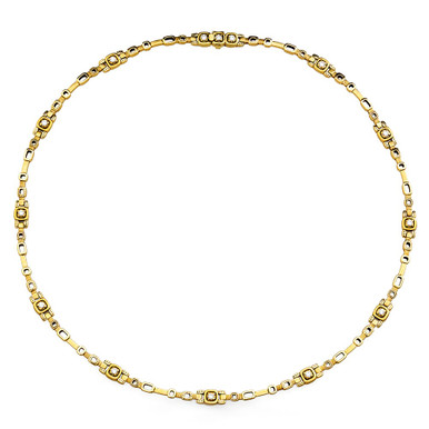 Alex Sepkus 18K and Diamond "Path" Necklace N-22 in Gold - Alex Sepkus