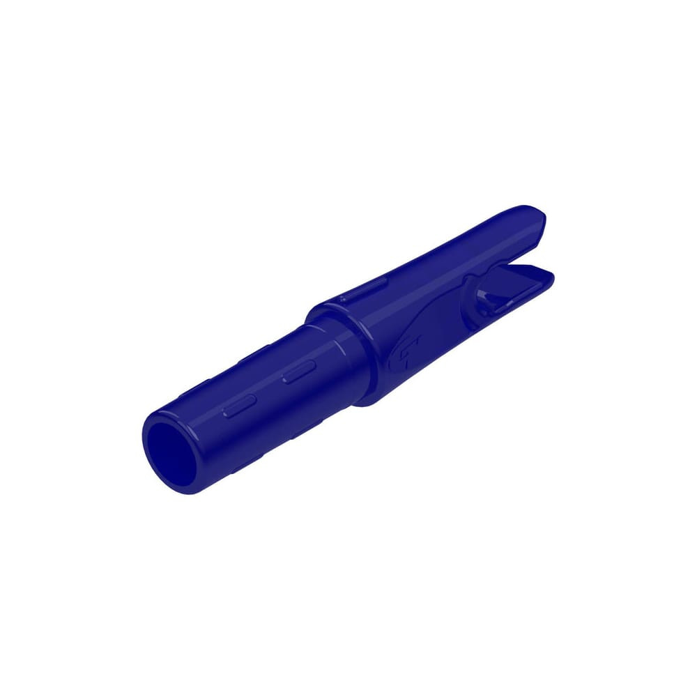 Gold Tip 0.246 Blue Nock 12ct NOCK246BN12 - Gold Tip