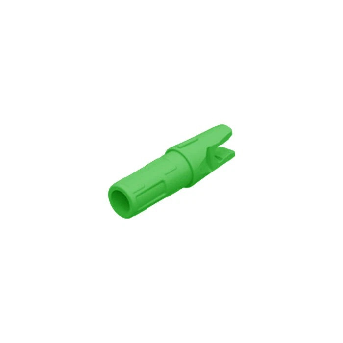Gold Tip 0.246 Accu-Lite 8gr Solid Green Nock 12ct NOCKALGR12 - Gold Tip