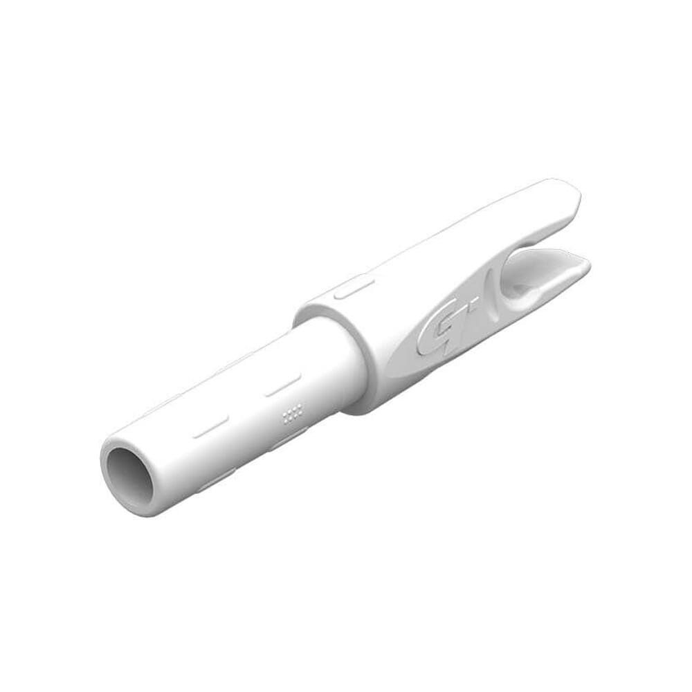 Gold Tip 0.204 Accu-Tough 12gr White Nock 12pk NOCKATWH12 - Gold Tip