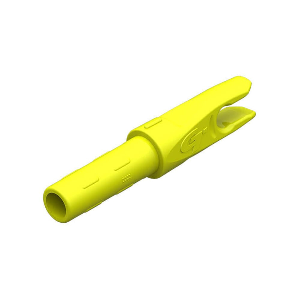 Gold Tip 0.204 Accu-Tough 12gr Yellow Nock 12pk NOCKATYE12 - Gold Tip