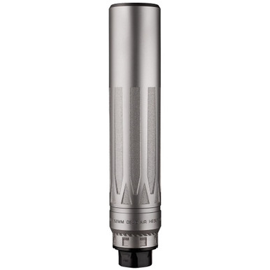 Dead Air Silencers Dead Air Nomad LTi XC .30 Cal 8.8" Silver Silencer w/Xeno Adapter (NFA) NOMADLTIXCXENOSIL - Dead Air Silencers
