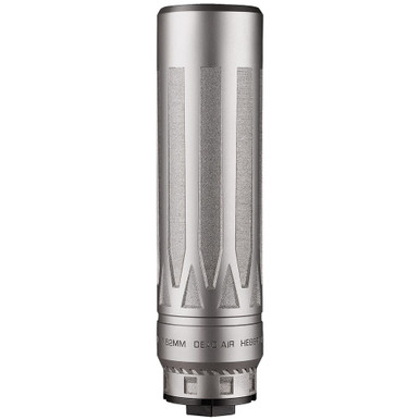 Dead Air Silencers Dead Air Nomad Ti XC .30 Cal 6.74" Silver Direct Thread Silencer (NFA) NOMADTIXCDTSIL - Dead Air Silencers