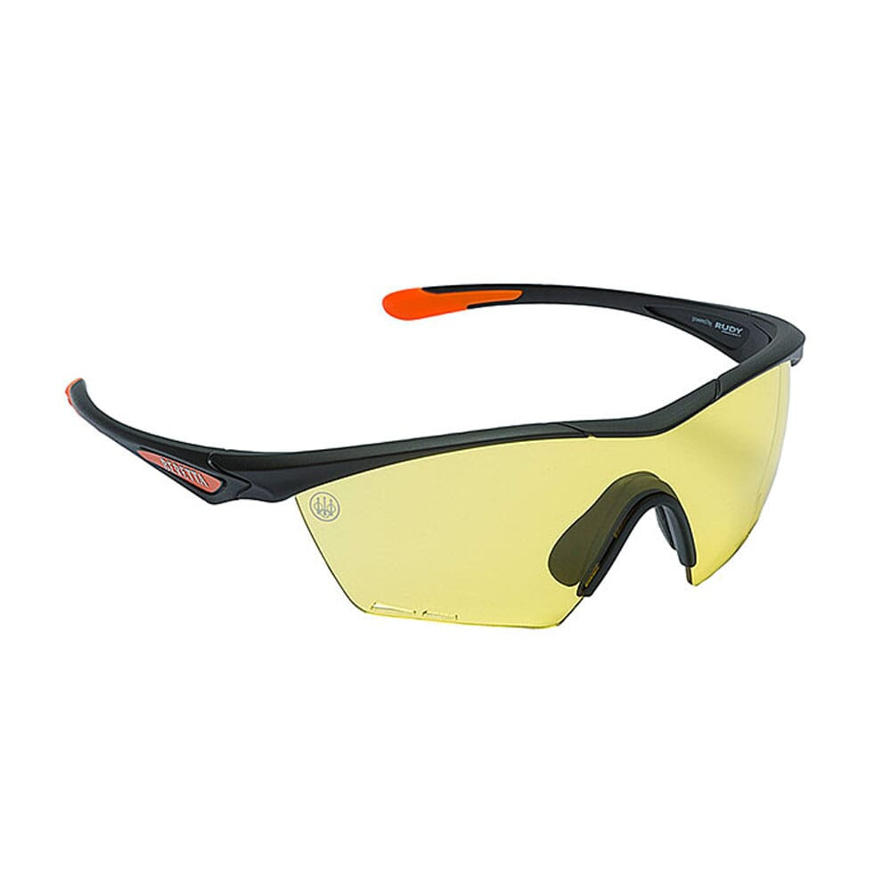 Beretta Clash Yellow Shooting Eyeglasses OC031A23540229UNI in Black - Beretta