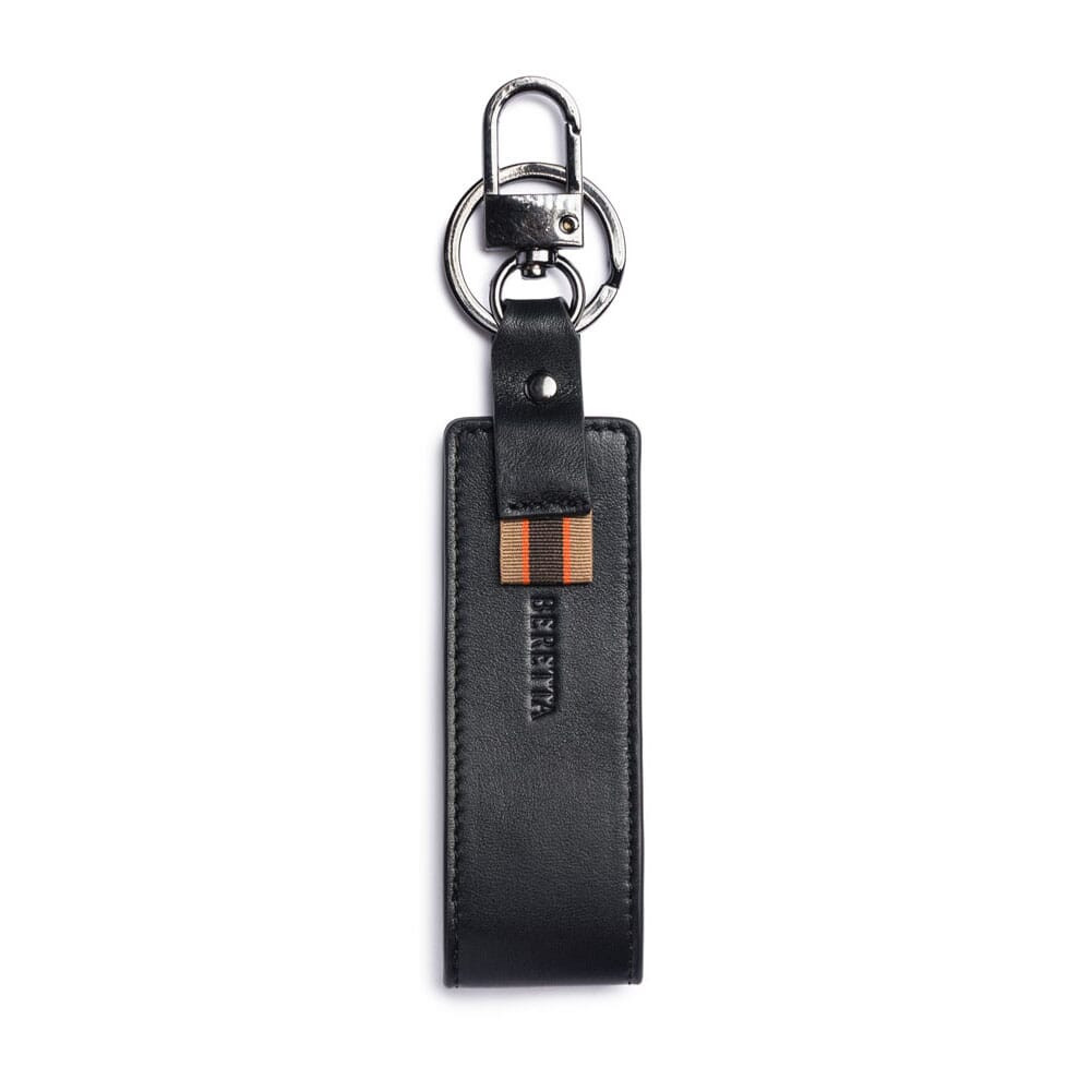 Beretta Black Leather Keychain OG431L01260999UNI - Beretta