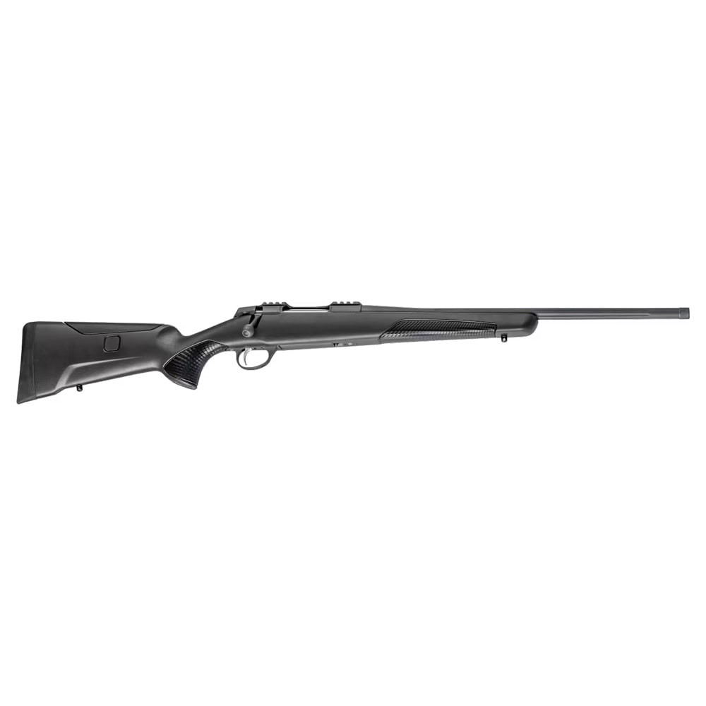 Sako 90 Adventure Cerakote Tungsten 7MM-08 No Sights 20 Fluted BBL 1:9 M15x1 TPI LH Std Trig 5RD Glass Fiber / Black J05238 - Sako