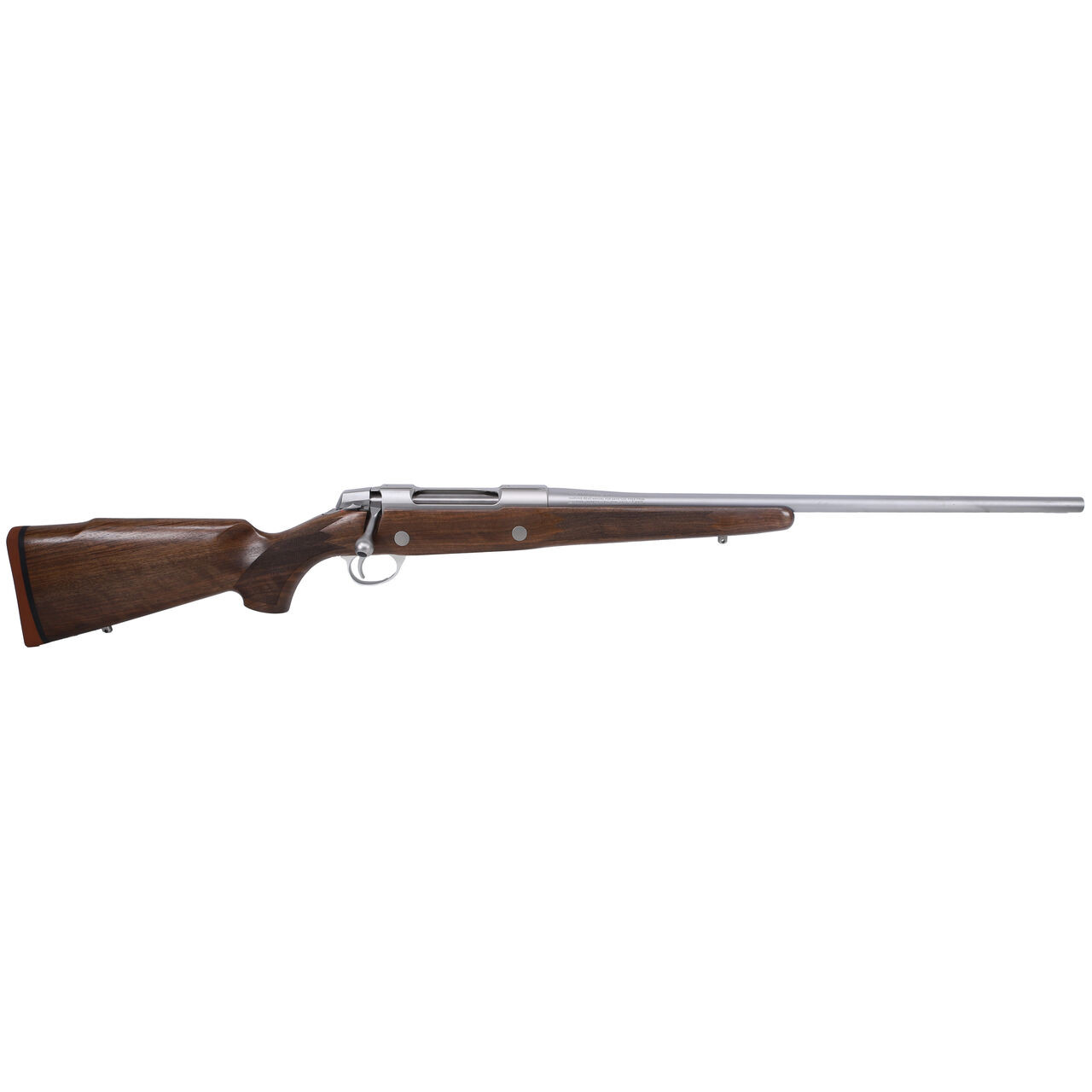 Sako 90 Hunter Stainless Steel 30-06 SPRG No Sights 22.4 BBL 1:10 TPI RH Std Trig 5RD Wood / Oiled Brown J05325 - Sako