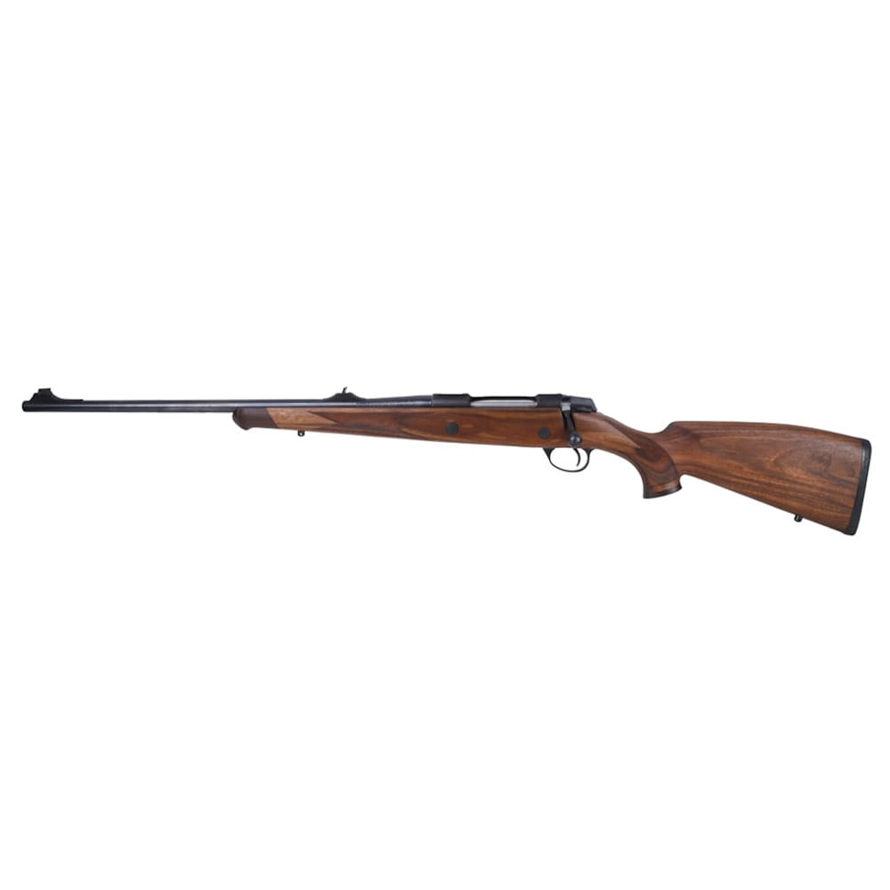 Sako 90 Bavarian Blued Steel 8x57 IS w/ Sights 22.4 BBL 1:9.5 TPI LH SS Trig 5RD Wood / Oiled Brown J05725 - Sako