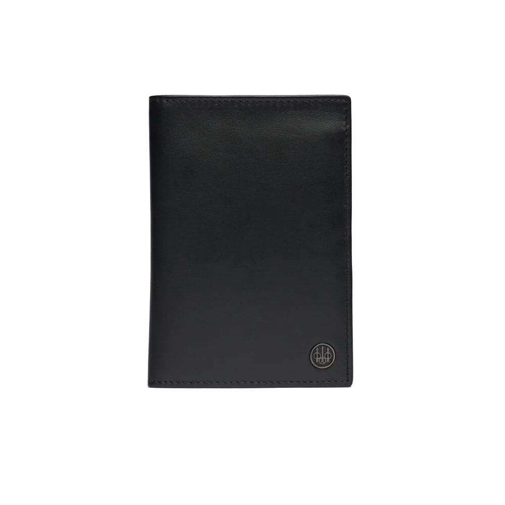 Beretta Black Vertical Bifold Wallet w/Document Slot PP011L01260999UNI - Beretta