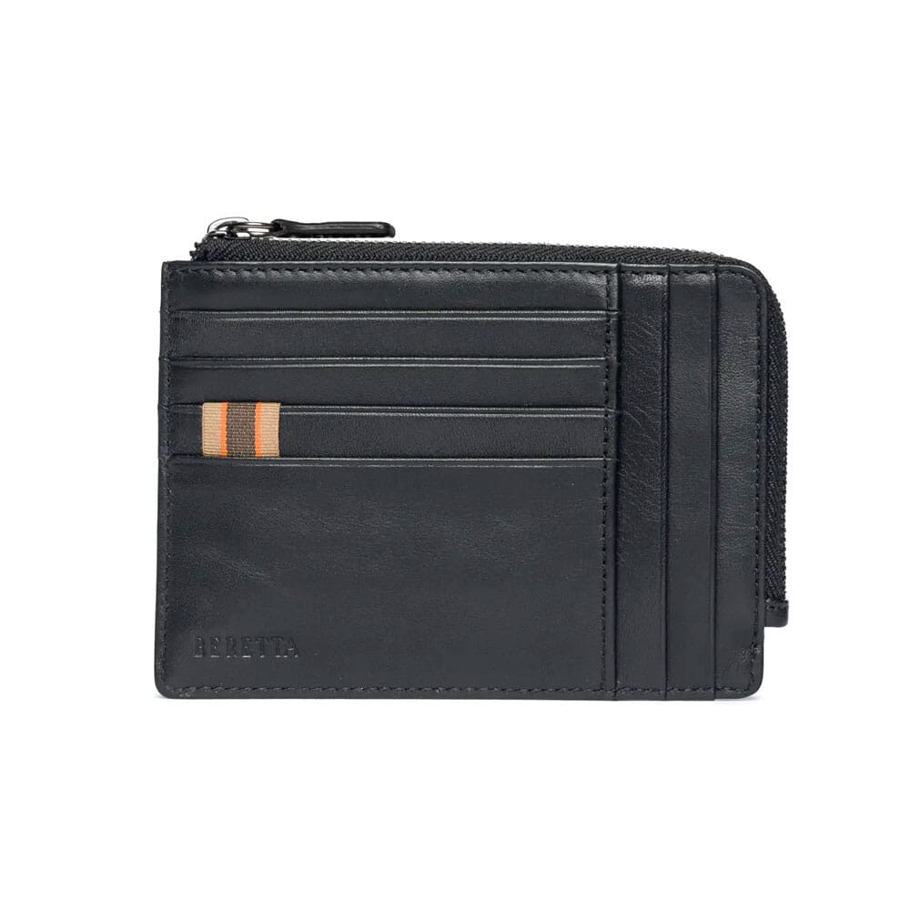 Beretta Black Credit Card Zippered Holder PP061L01260999UNI - Beretta