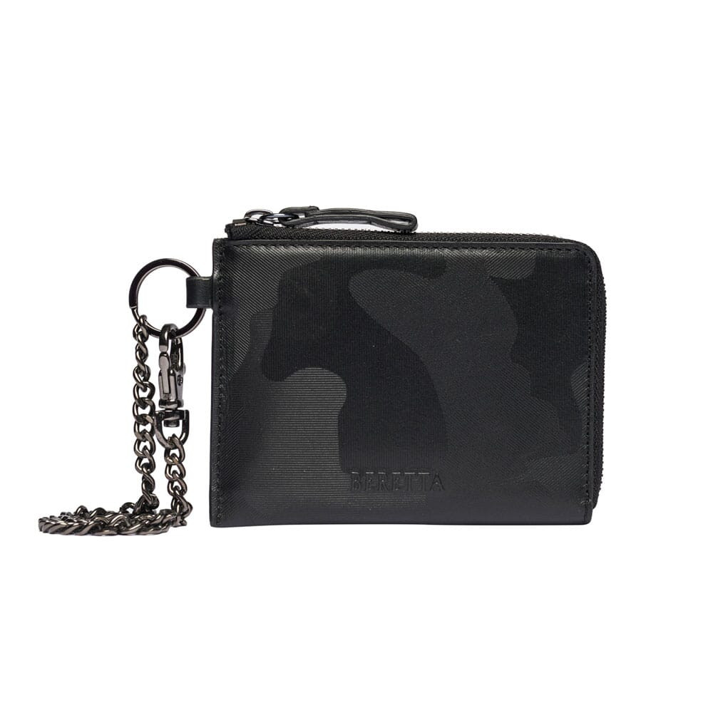 Beretta Black Zippered Pouch w/Chain PP091L01260999UNI - Beretta