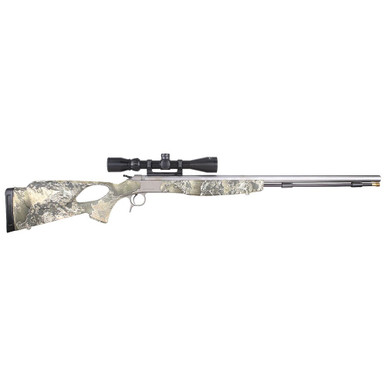 CVA ML CVA OPTIMA V2 LR TH .50 Cal 28" 1:28" Bbl SS/Excape BA Inline Muzzleloader w/KonusPro 3-9x40 BDC, DuraSight Mounts, & Soft Case PR2038SSC - CVA ML