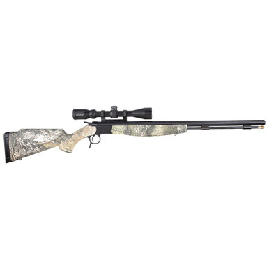 CVA ML CVA OPTIMA V2 .50 Cal 26" 1:28" Bbl Nitride/Excape Break Action Inline Muzzleloader w/KonusPro 3-9x40 BDC, DuraSight Mounts, & Soft Case - CVA ML