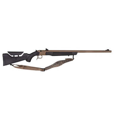 CVA ML CVA Accura LR-X 209 Magnum .50 Cal 30" 1:28" 3/4x24" Bbl FDE/Nitride/Black Break Action Inline Muzzleloader w/Peep Sight PR3212N - CVA ML
