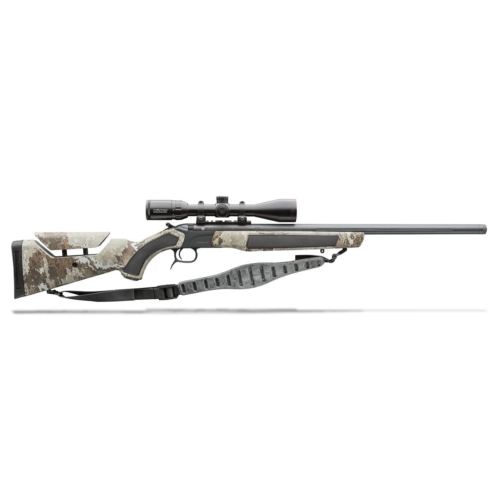 CVA ML MR-X - Cerakote Sniper Grey/Nitride/Veil Alpine - 26" Threaded 3/4x20 - KonusPro 4-12x44 BDC Reticle PR3222NSC - CVA ML
