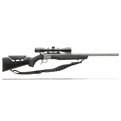 CVA ML CVA Accura MR-X .50 Cal 26" 3/4x24 Bbl SS/Black Break Action Inline Muzzleloader w/Knous Pro 3-9x40 Scope & Soft Case PR3241SSC - CVA ML