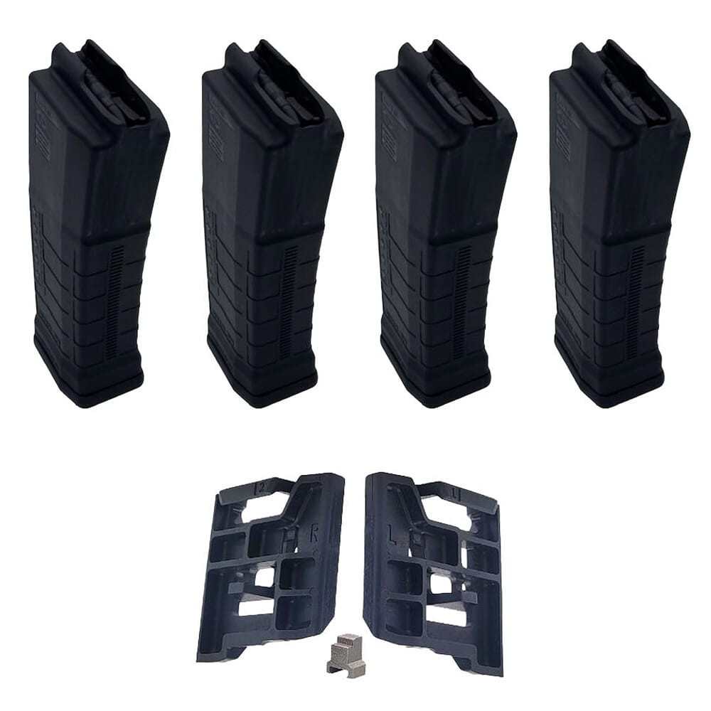 Desert Tech Quattro-15 Loadout Kit w/(4) 53rd Quadmags & STANAG Adapter QTR-LK-B53 - Desert Tech